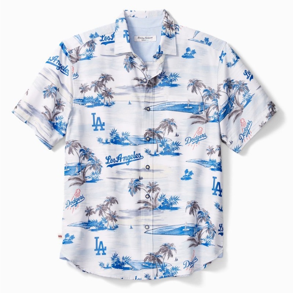 Dodgers Tommy Bahama 🏝️ Shirt LA ⚾️ Baseball